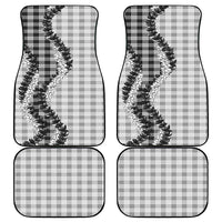 Gray Hawaii Palaka Car Mats Hawaiian Honohono Lei