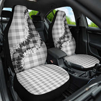 Gray Hawaii Palaka Car Seat Cover Hawaiian Honohono Lei LT05 One Size Gray - Polynesian Pride
