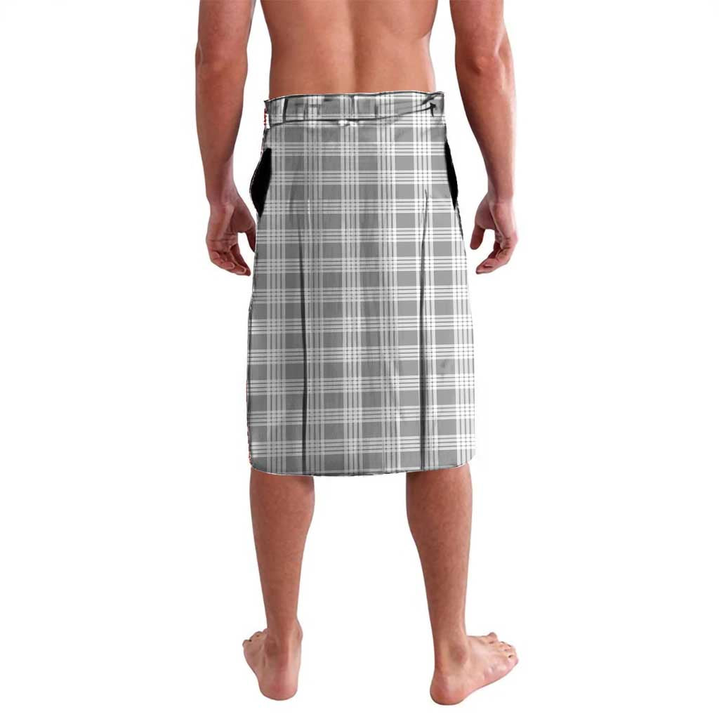 Gray Hawaii Palaka Lavalava Hawaiian Honohono Lei LT05 - Polynesian Pride