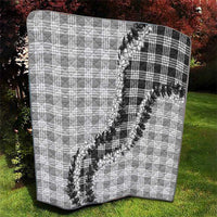 Gray Hawaii Palaka Quilt Hawaiian Honohono Lei