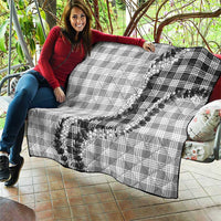 Gray Hawaii Palaka Quilt Hawaiian Honohono Lei