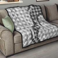 Gray Hawaii Palaka Quilt Hawaiian Honohono Lei