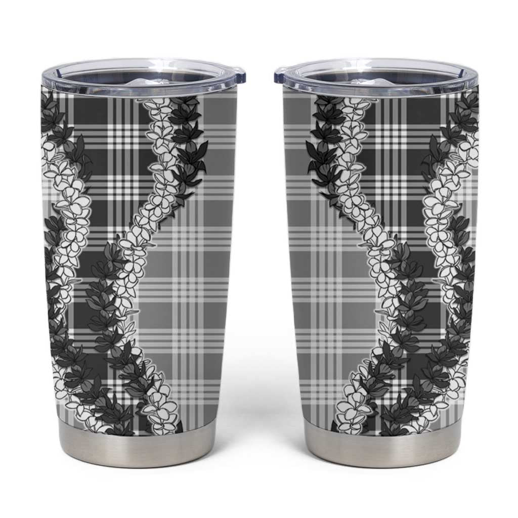 Gray Hawaii Palaka Tumbler Cup Hawaiian Honohono Lei
