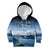 New Zealand Wanaka Air Show Kid Hoodie With Maori Pattern