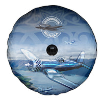 New Zealand Wanaka Air Show Spare Tire Cover With Maori Pattern