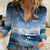 New Zealand Wanaka Air Show Women Casual Shirt With Maori Pattern