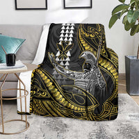 Hawaii King Kamehameha The Great Blanket Gold Tribal Tattoo LT05 - Polynesian Pride