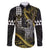 Hawaii King Kamehameha The Great Family Matching Puletasi and Hawaiian Shirt Gold Tribal Tattoo