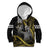 Hawaii King Kamehameha The Great Kid Hoodie Gold Tribal Tattoo
