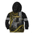 Hawaii King Kamehameha The Great Kid Hoodie Gold Tribal Tattoo