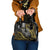 Hawaii King Kamehameha The Great Shoulder Handbag Gold Tribal Tattoo
