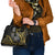 Hawaii King Kamehameha The Great Shoulder Handbag Gold Tribal Tattoo