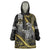 Hawaii King Kamehameha The Great Wearable Blanket Hoodie Gold Tribal Tattoo