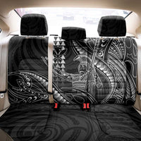 Hawaii King Kamehameha The Great Back Car Seat Cover Black Tribal Tattoo