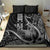 Hawaii King Kamehameha The Great Bedding Set Black Tribal Tattoo