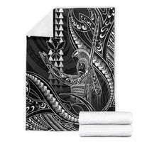 Hawaii King Kamehameha The Great Blanket Black Tribal Tattoo LT05 - Polynesian Pride