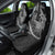 Hawaii King Kamehameha The Great Car Seat Cover Black Tribal Tattoo