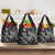 Hawaii King Kamehameha The Great Grocery Bag Black Tribal Tattoo