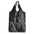Hawaii King Kamehameha The Great Grocery Bag Black Tribal Tattoo
