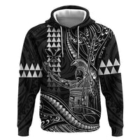 Hawaii King Kamehameha The Great Hoodie Black Tribal Tattoo