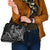 Hawaii King Kamehameha The Great Shoulder Handbag Black Tribal Tattoo