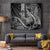Hawaii King Kamehameha The Great Tapestry Black Tribal Tattoo