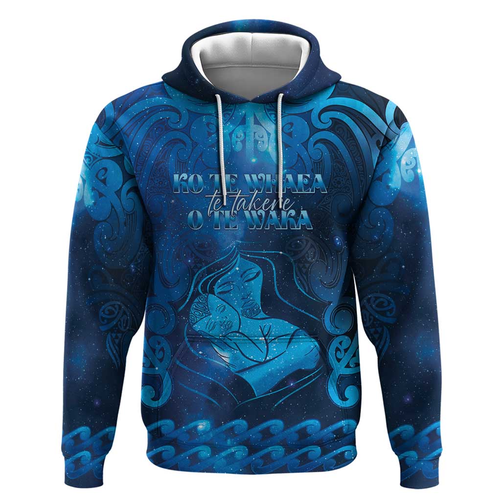 Personalised New Zealand Mother's Day Hoodie Ko Te Whaea Te Takere O Te Waka