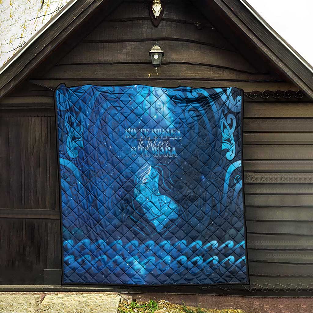 New Zealand Mother's Day Quilt Ko Te Whaea Te Takere O Te Waka