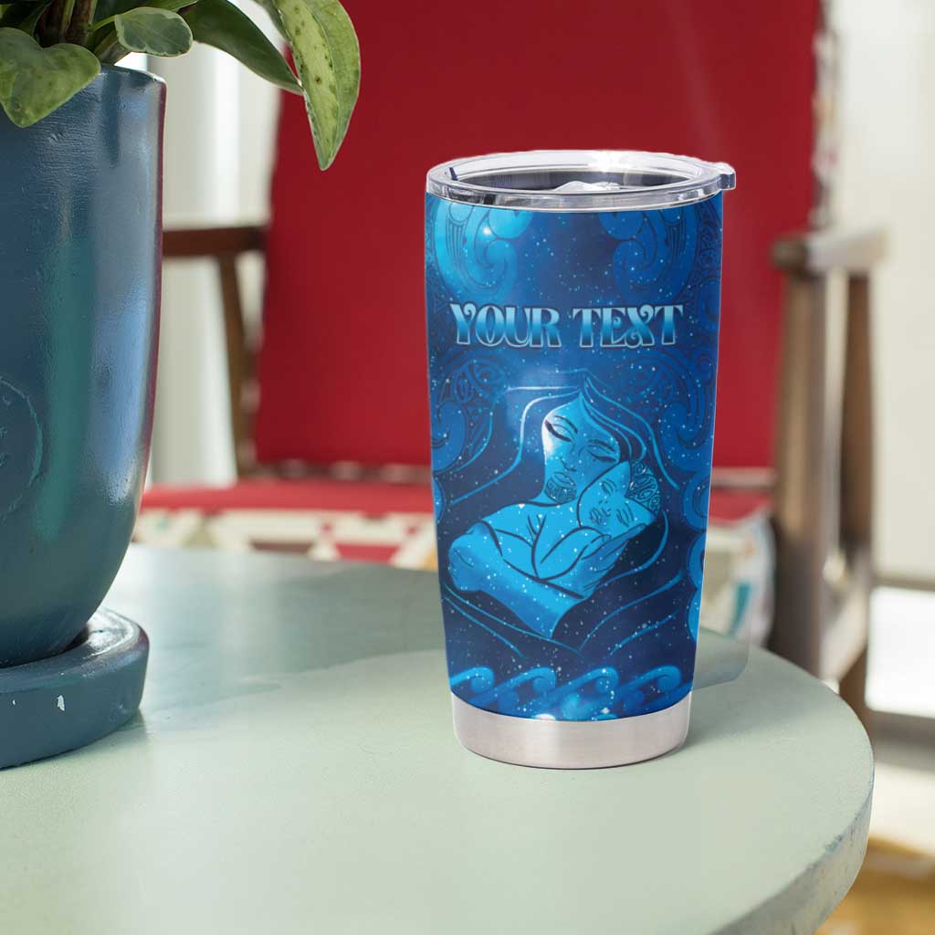 Personalised New Zealand Mother's Day Tumbler Cup Ko Te Whaea Te Takere O Te Waka