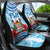 Fiji Ratu Sir Lala Sukuna Day Car Seat Cover Hibiscus Tapa Pattern