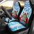 Fiji Ratu Sir Lala Sukuna Day Car Seat Cover Hibiscus Tapa Pattern