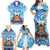 Personalised Fiji Ratu Sir Lala Sukuna Day Family Matching Off Shoulder Maxi Dress and Hawaiian Shirt Hibiscus Tapa Pattern