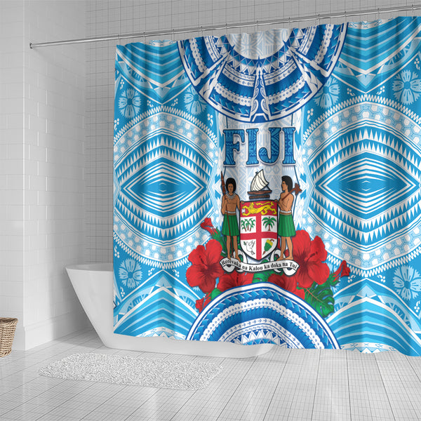 Fiji Shower Curtain Bula Pattern main image 1