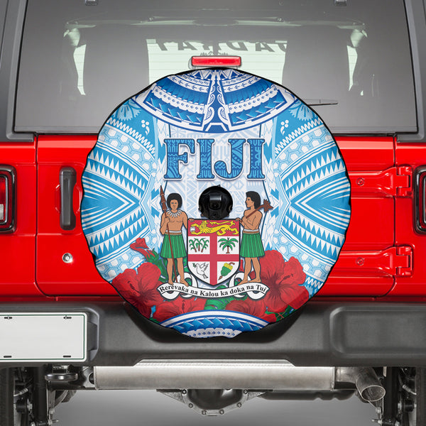 Vanuatu And Fiji Spare Tire Cover Together - Blue LT8 main image 0