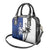 Fiji And Scotland Rugby Shoulder Handbag Fijian Palm Tree With Thistle Together