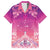 New Zealand Matariki Hawaiian Shirt Maori Marae Purple Galaxy