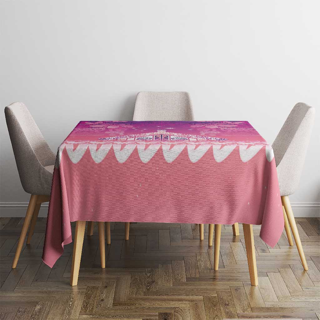New Zealand Matariki Tablecloth Maori Marae Purple Galaxy