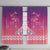 New Zealand Matariki Window Curtain Maori Marae Purple Galaxy