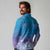 New Zealand Matariki Long Sleeve Polo Shirt Maori Marae Cyan Galaxy