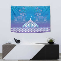 New Zealand Matariki Tapestry Maori Marae Cyan Galaxy