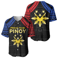 Philippines Independence Day Baseball Jersey Proud To Be Pinoy
