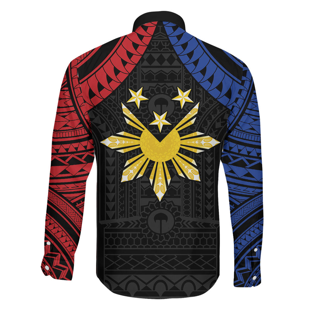 Philippines Independence Day Family Matching Off Shoulder Maxi Dress and Hawaiian Shirt Proud To Be Pinoy