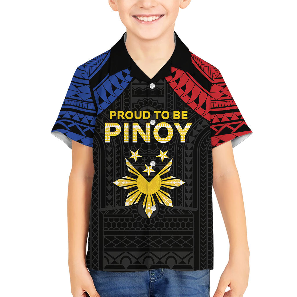 Philippines Independence Day Family Matching Summer Maxi Dress and Hawaiian Shirt Proud To Be Pinoy