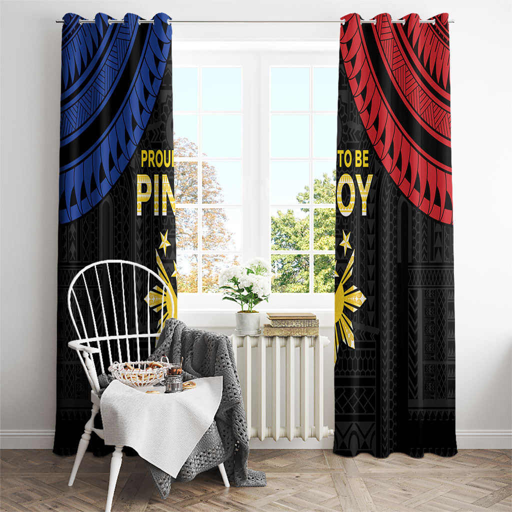 Philippines Independence Day Window Curtain Proud To Be Pinoy
