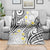Plumeria With White Polynesian Tattoo Pattern Blanket