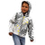 Plumeria With White Polynesian Tattoo Pattern Kid Hoodie
