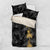 Hawaiian Honu And Surfboards Bedding Set Gold Style - Polynesian Pride
