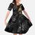 Hawaiian Honu And Surfboards Family Matching Off The Shoulder Long Sleeve Dress and Hawaiian Shirt Gold Style - Polynesian Pride