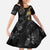 Hawaiian Honu And Surfboards Family Matching Summer Maxi Dress and Hawaiian Shirt Gold Style - Polynesian Pride