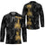 Hawaiian Honu And Surfboards Hockey Jersey Gold Style - Polynesian Pride